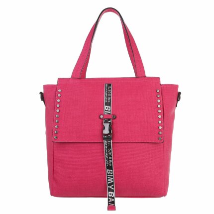 Damen Schultertasche - fuchsia