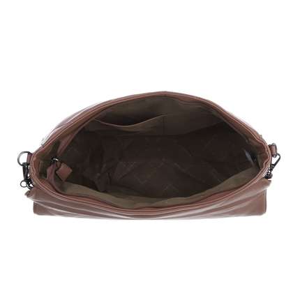 Damen Schultertasche - taupe