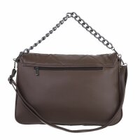 Damen Schultertasche - taupe