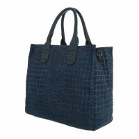 Damen Schultertasche - blue