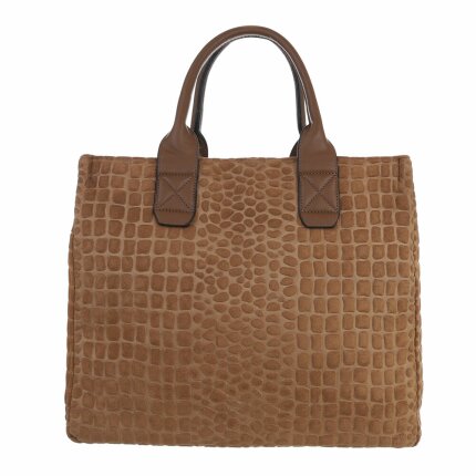 Damen Schultertasche - cuoio