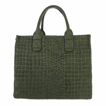 Damen Schultertasche - green