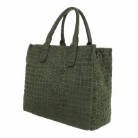 Damen Schultertasche - green