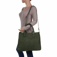 Damen Schultertasche - green