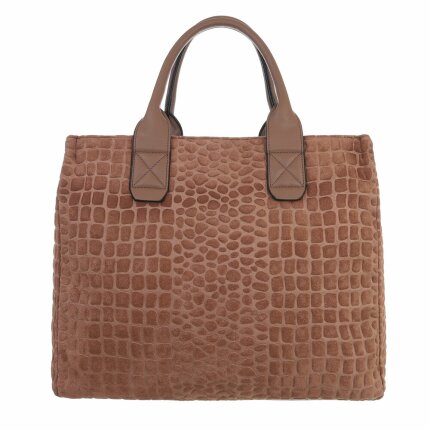 Damen Schultertasche - taupe