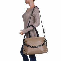 Damen Schultertasche - khaki
