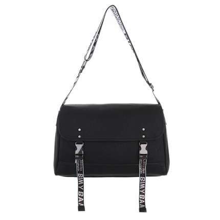 Damen Schultertasche - black