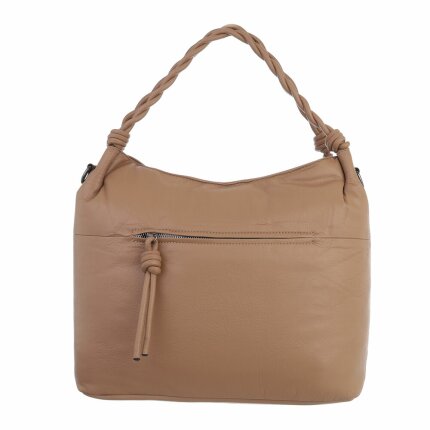 Damen Schultertasche - apricot