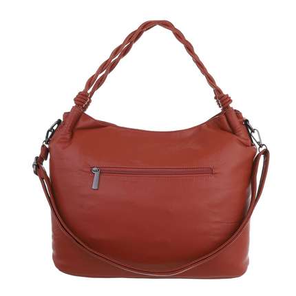 Damen Schultertasche - brickred