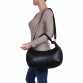 Damen Schultertasche - black