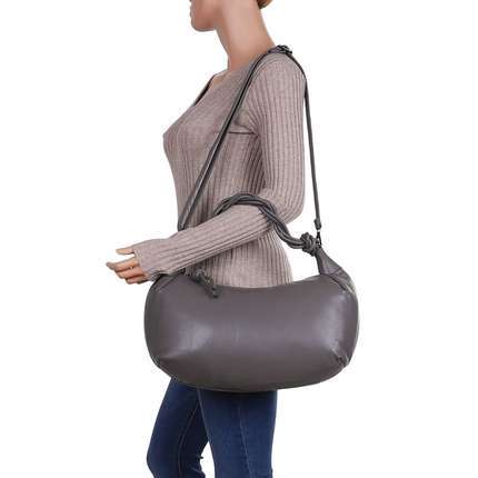 Damen Schultertasche - grey