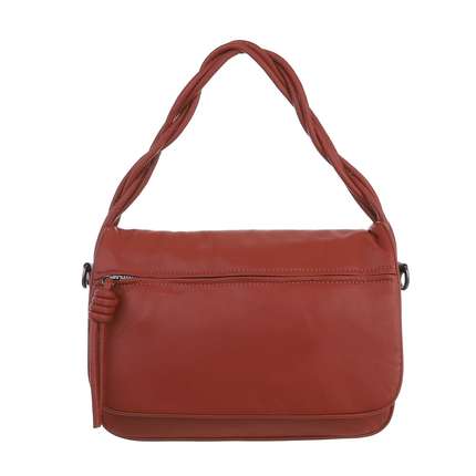 Damen Schultertasche - brickred