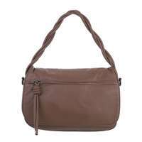 Damen Schultertasche - taupe