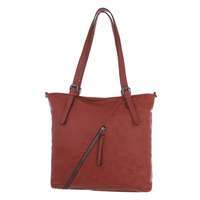 Damen Schultertasche - brickred