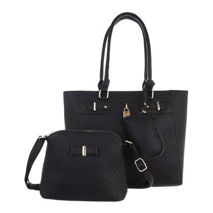 Damen Schultertasche - black