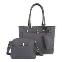 Damen Schultertasche - grey