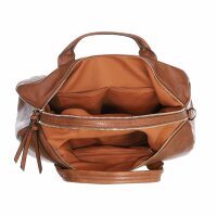 Damen Schultertasche - cuoio