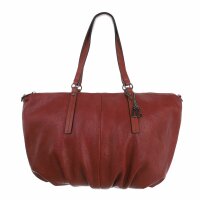 Damen Schultertasche - brickred