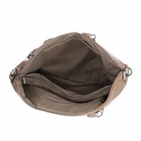 Damen Schultertasche - coffee