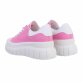 Damen Low-Sneakers - fushia