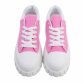 Damen Low-Sneakers - fushia