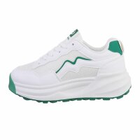 Damen Low-Sneakers - green