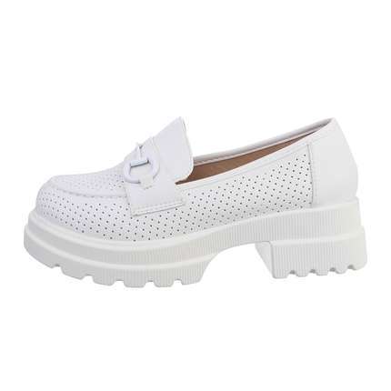 Damen Slipper - white