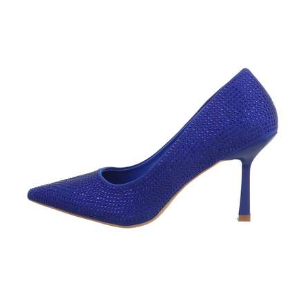 Damen High-Heel Pumps - blue Gr. 40