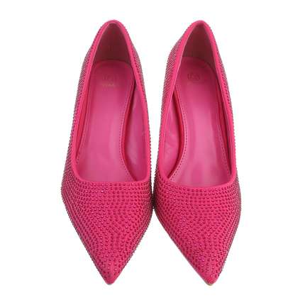 Damen High-Heel Pumps - fuchsia