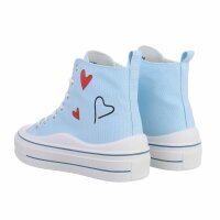 Damen High-Sneakers - blue