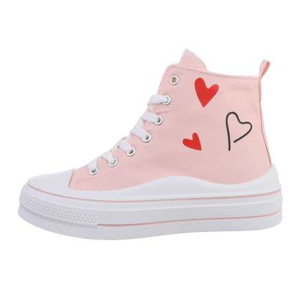 Damen High-Sneakers - pink Gr. 38