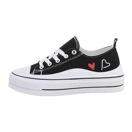 Damen Low-Sneakers - black