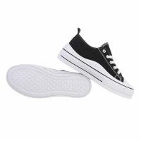 Damen Low-Sneakers - black