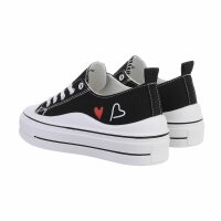 Damen Low-Sneakers - black