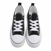 Damen Low-Sneakers - black