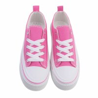 Damen Low-Sneakers - fushia