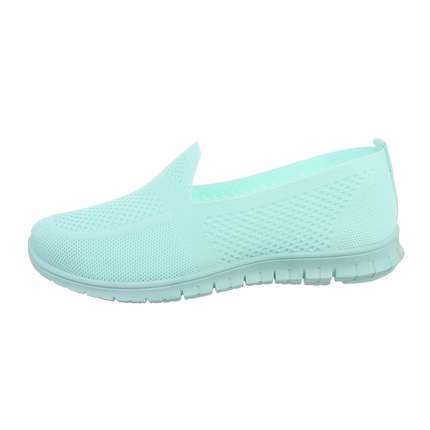 Damen Low-Sneakers - aqua - 12 Paar