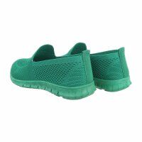 Damen Low-Sneakers - green