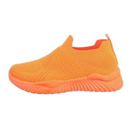 Damen Low-Sneakers - orange Gr. 37