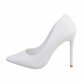 Damen High-Heel Pumps - white - 12 Paar