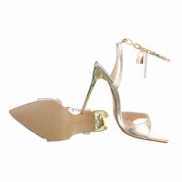 Damen Sandaletten - gold