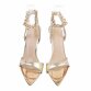 Damen Sandaletten - gold