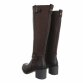 Damen High-Heel Stiefel - brown