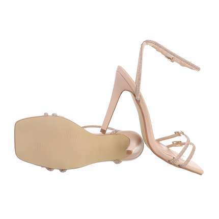 Damen Sandaletten - beige