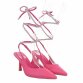 Damen Sandaletten - fuchsia