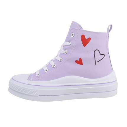 Damen High-Sneakers - purple