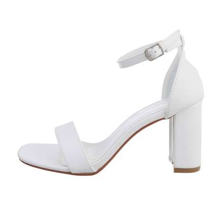 Damen Sandaletten - white Gr. 37