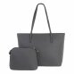 Damen Schultertasche - grey