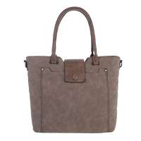 Damen Schultertasche - taupe