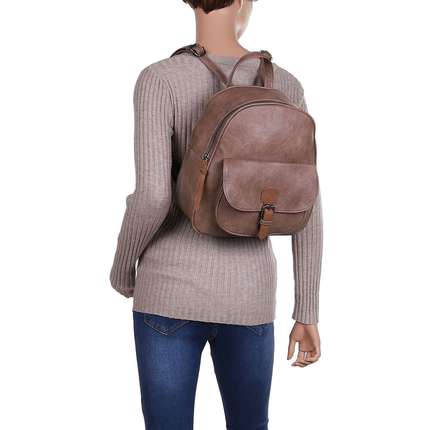 Damen Rucksack - taupe